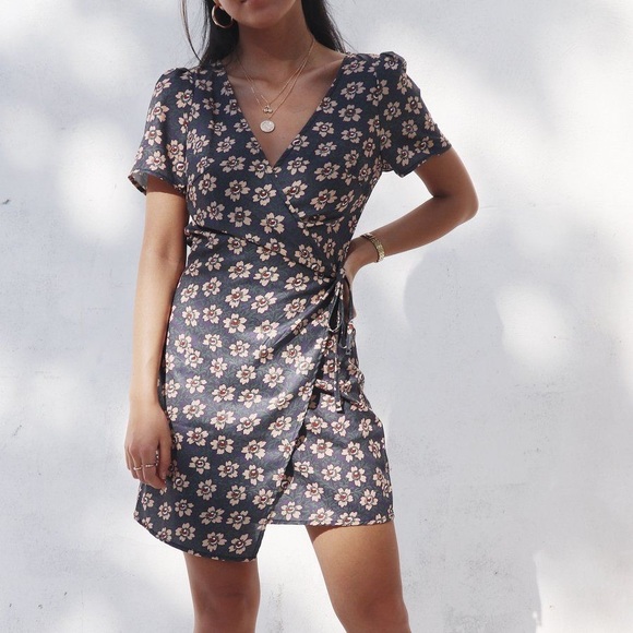 baby wrap dress